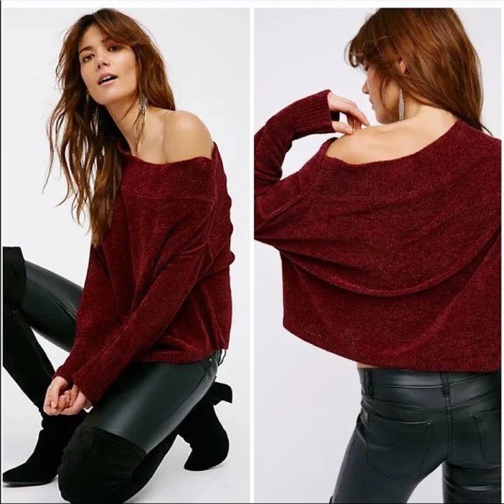 Free People Chenille Sweater